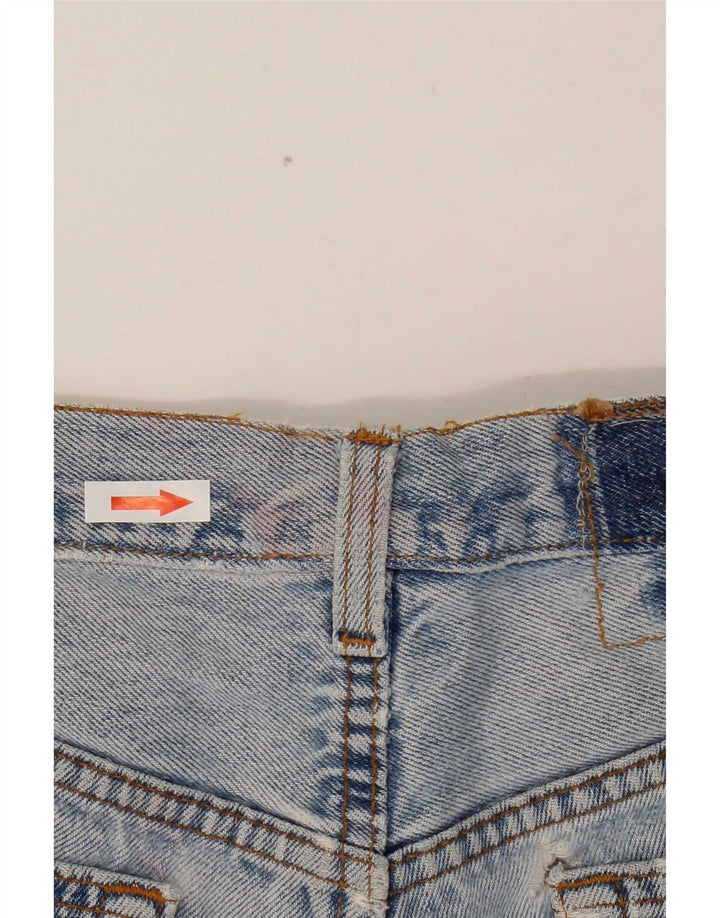 Женские джинсовые шорты Levi's W28, средние синие