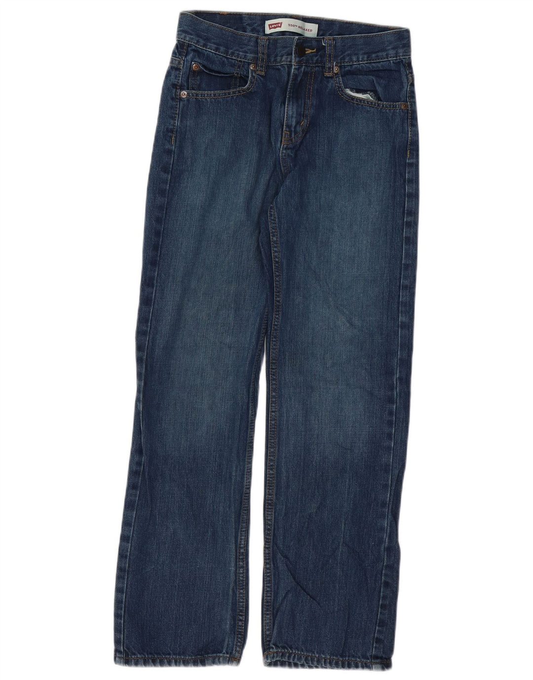 Прямые джинсы свободного кроя LEVI'S Boys 550 13-14 лет W25 L27 синие