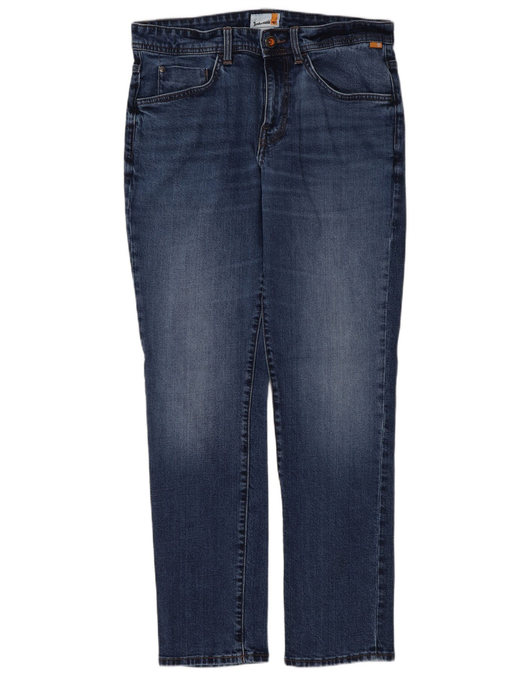 Мужские узкие джинсы Timberland W32 L32 синие, хлопок