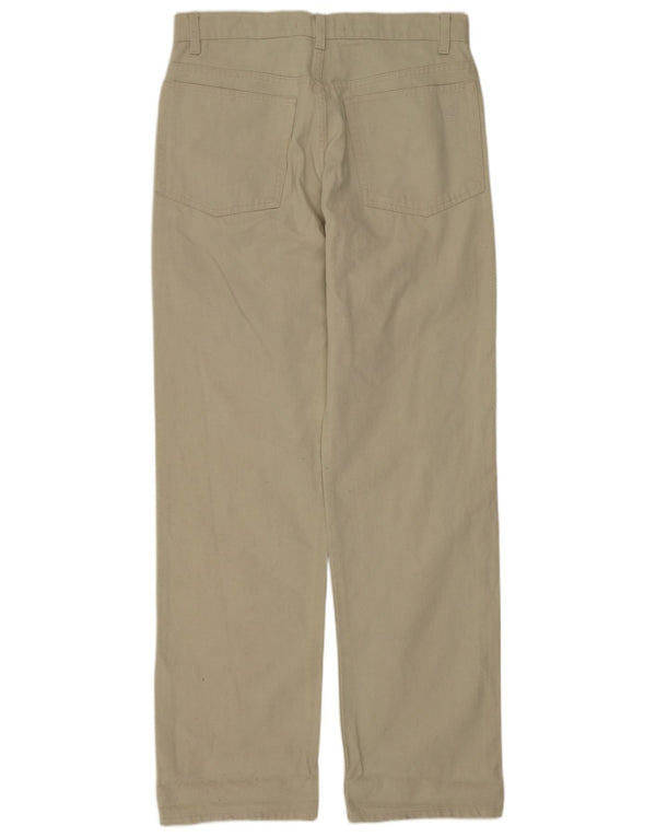 TIMBERLAND Mens Straight Casual Trousers W32 L33  Beige Cotton