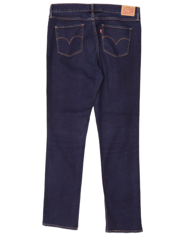 Женские джинсы Levi's 312 Shaping Slim W32 L32 Темно-синие, хлопок