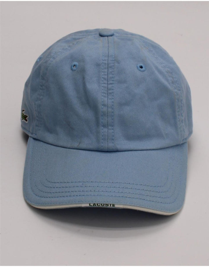 Мужская бейсболка Lacoste, один размер, синяя, хлопок