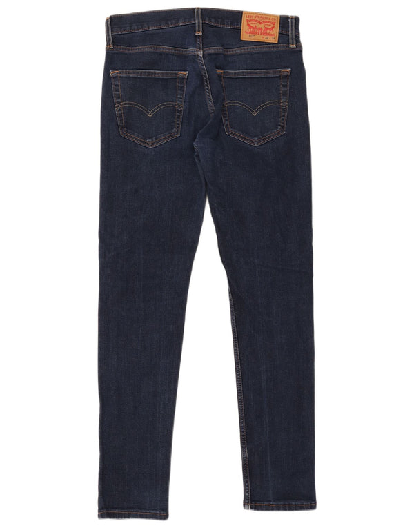 Мужские зауженные джинсы Levi's 512 W32 L34 Темно-синие, хлопок