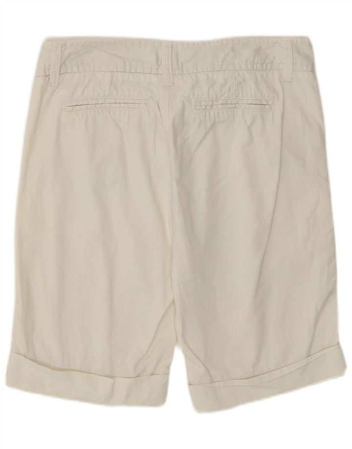Женские шорты чинос Benetton IT 42 Medium W30 Белый хлопок