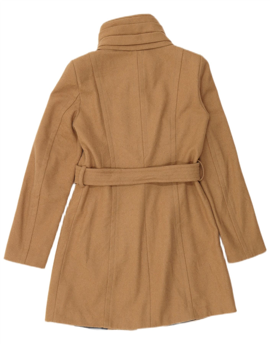 Женское пальто Zara UK 10, маленькое бежевое