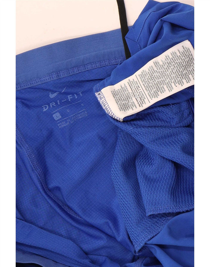 Мужские спортивные шорты Nike Dri Fit, большие синие, полиэстер
