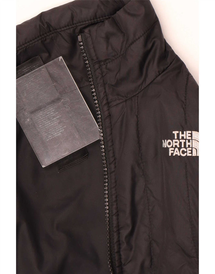 Женская стеганая куртка The North Face UK 12, средний черный нейлон