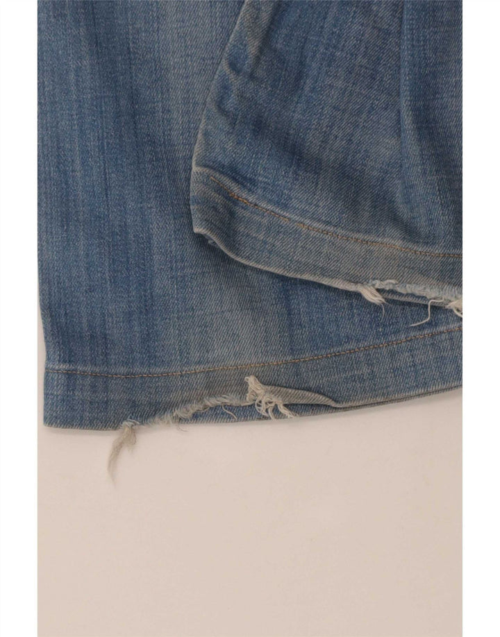 Женские прямые джинсы Levi's 570 W34 L29 синие, хлопок