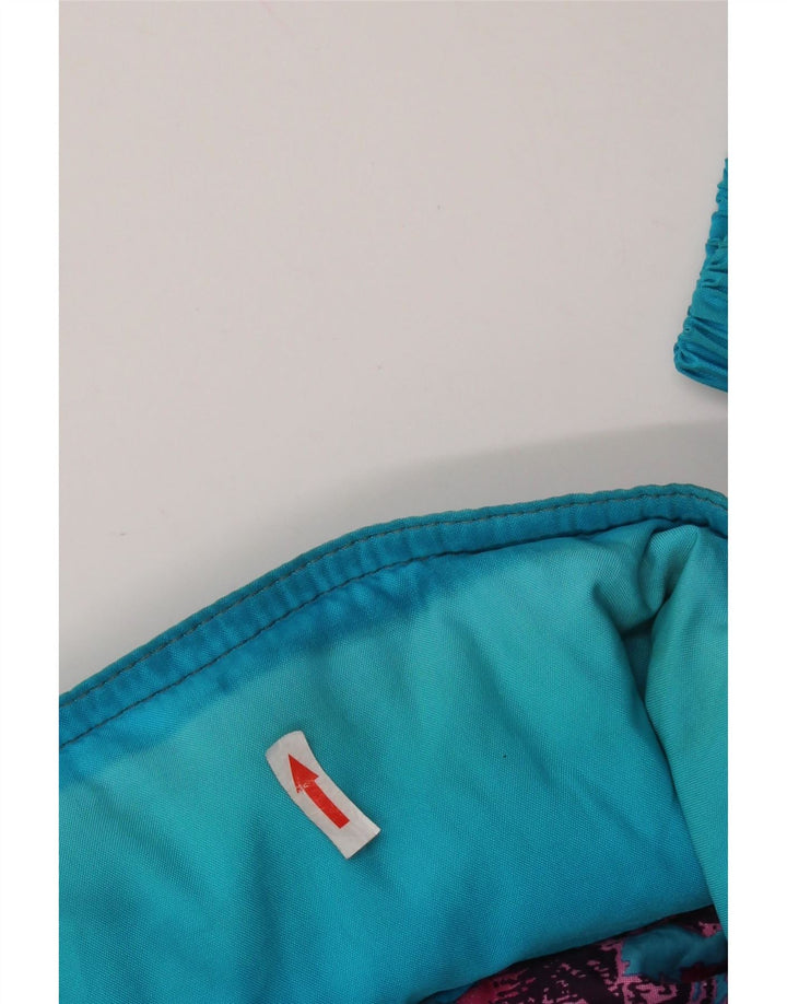 COLMAR Мужская лыжная куртка свободного кроя с капюшоном IT 44 XS Синяя с цветными блоками