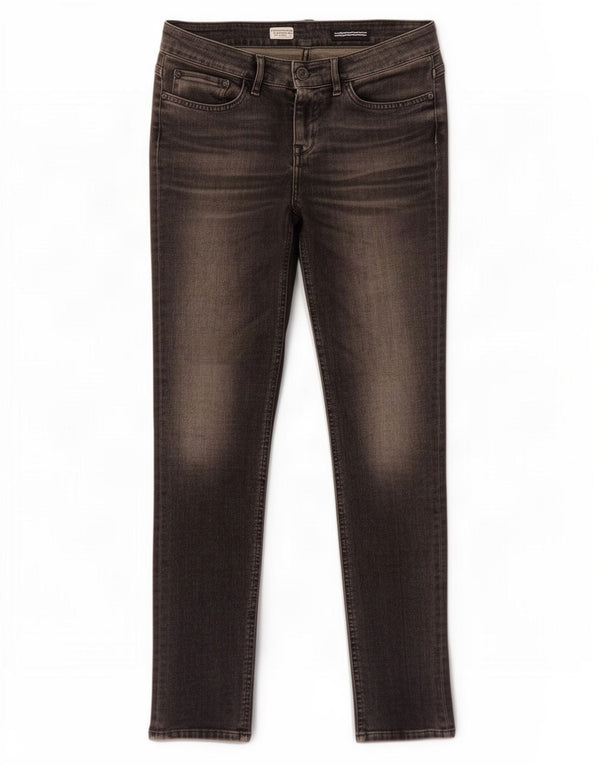 Женские джинсы скинни Tommy Hilfiger Venice LW W27 L32 Серый хлопок