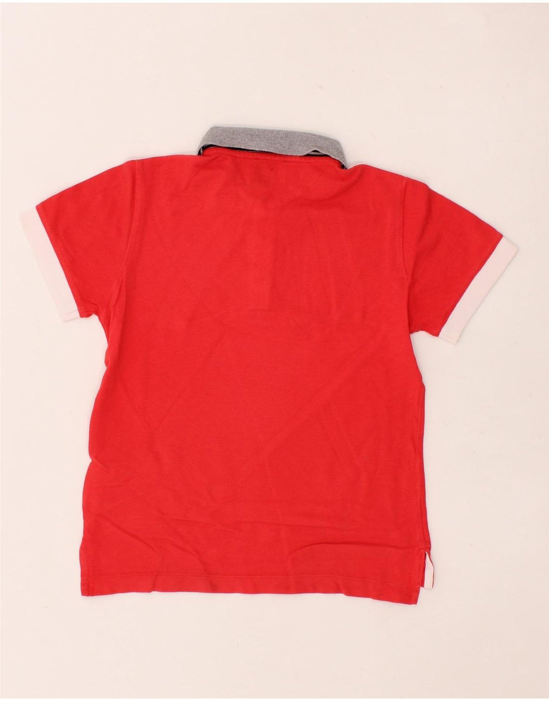 FAY Boys Polo Shirt 7-8 Years Red Cotton Vintage Fay and Second-Hand Fay from Messina Hembry 