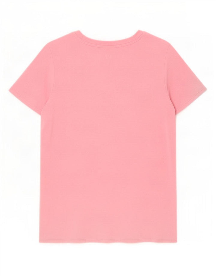 Женская футболка Gap Top UK 10, маленькая розовая вискоза