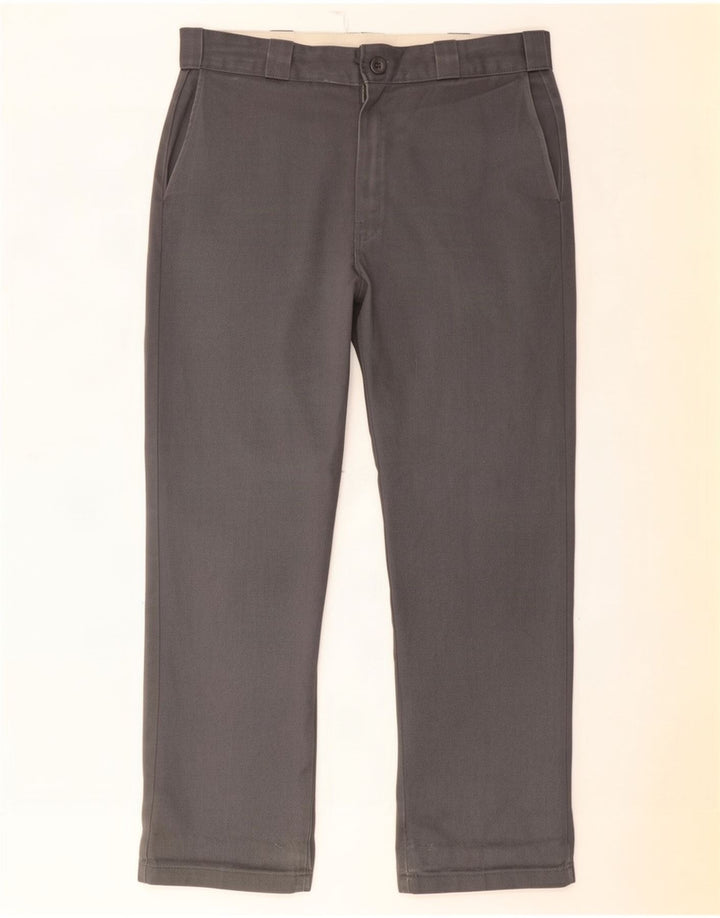 Мужские прямые брюки-чинос Dickies W36 L32, серый полиэстер