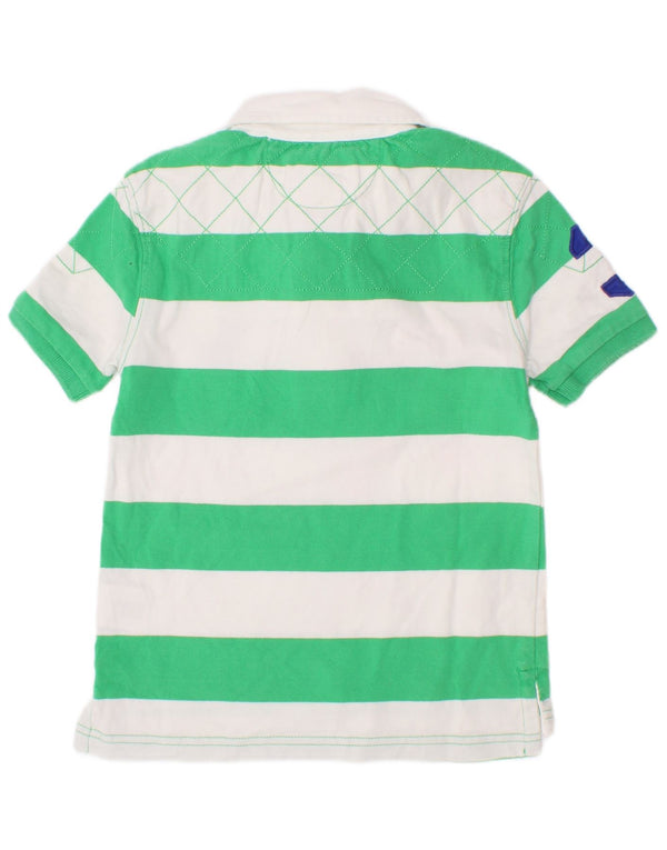 Рубашка в регби с рисунком для мальчиков Polo Ralph Lauren, 3–4 года, хлопковая зеленая полоска