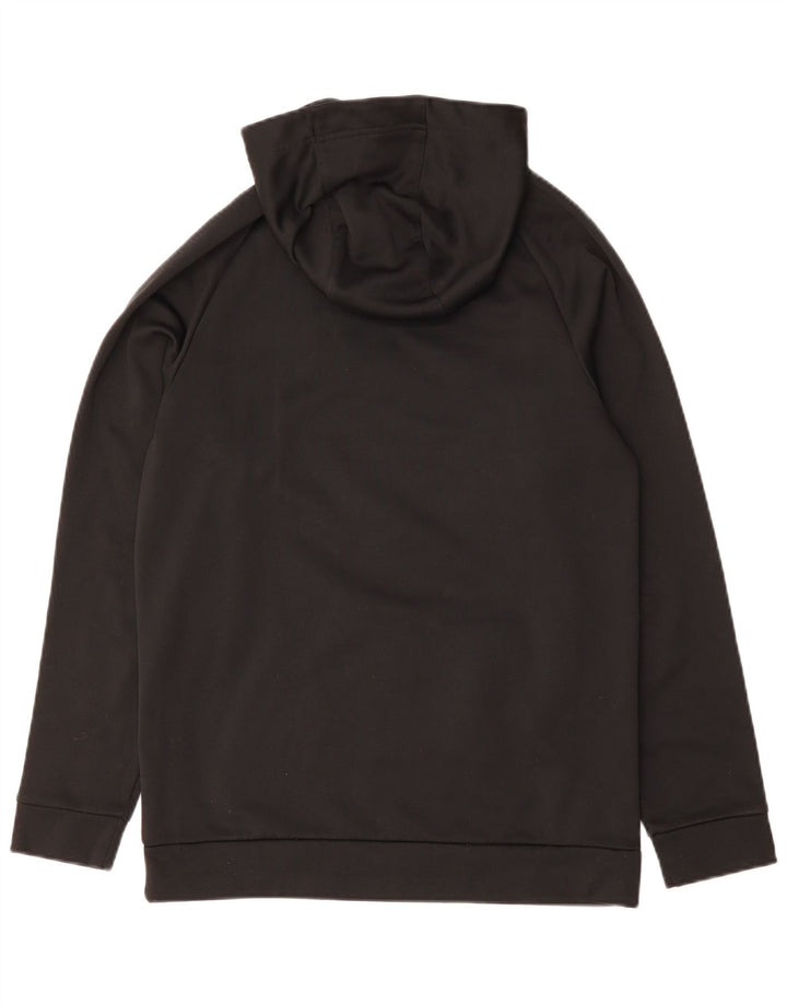 Мужской джемпер с капюшоном Nike Therma-Fit, маленький черный, полиэстер