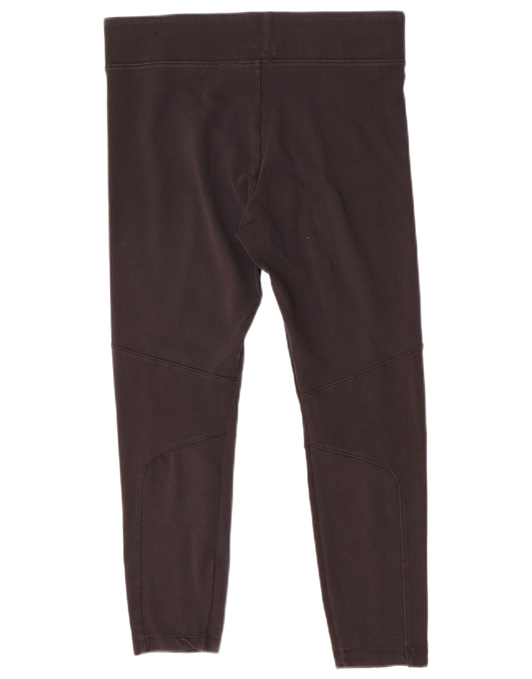 Женские укороченные леггинсы Nike UK 14, большие черные полиэстер