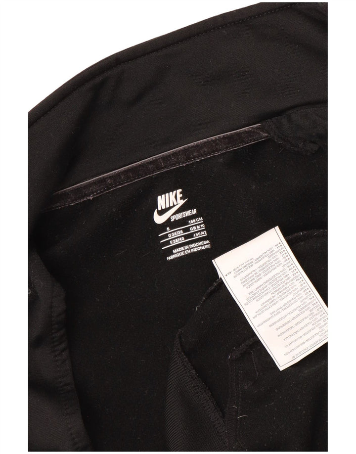 Женская спортивная куртка Nike UK 8/10, маленький черный полиэстер