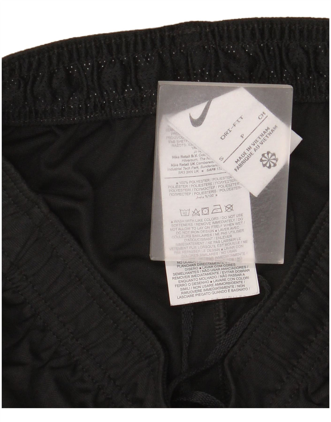 Женские спортивные шорты Nike Dri Fit UK 8, маленькие черные, полиэстер