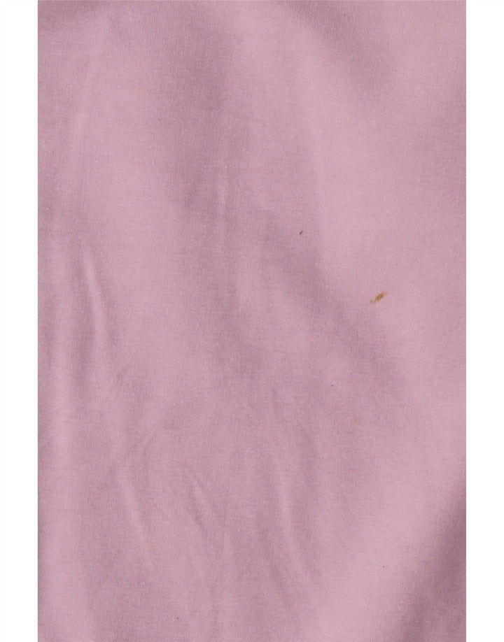 Женский свитер оверсайз FILA, размер UK 10, маленький, фиолетовый, хлопок