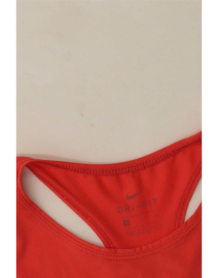 Женский жилет Nike Dri Fit Top UK 10, маленький оранжевый