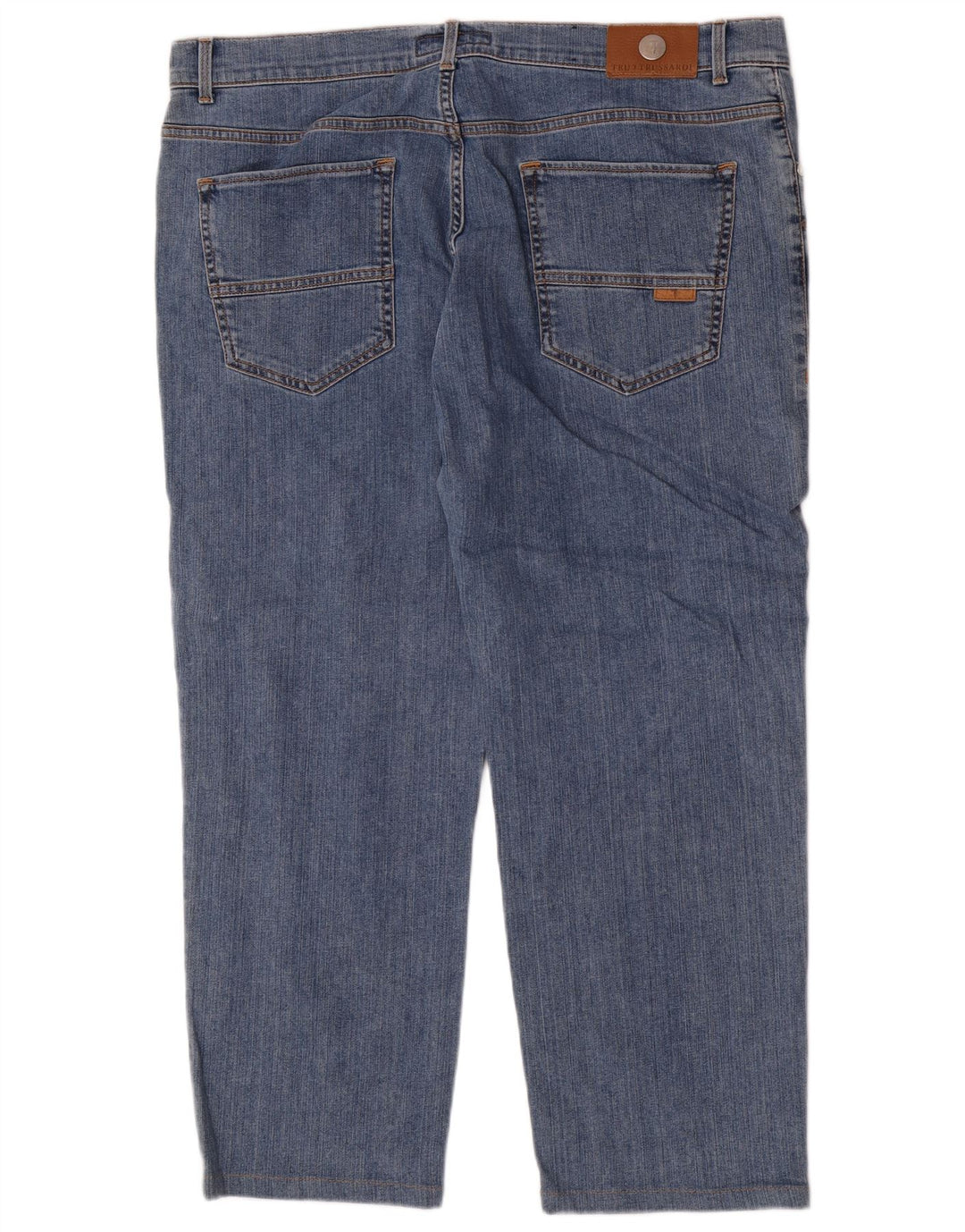 Мужские прямые джинсы Trussardi Regular W42 L26, синий хлопок