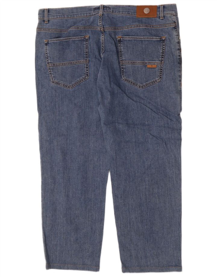 Мужские прямые джинсы Trussardi Regular W42 L26, синий хлопок