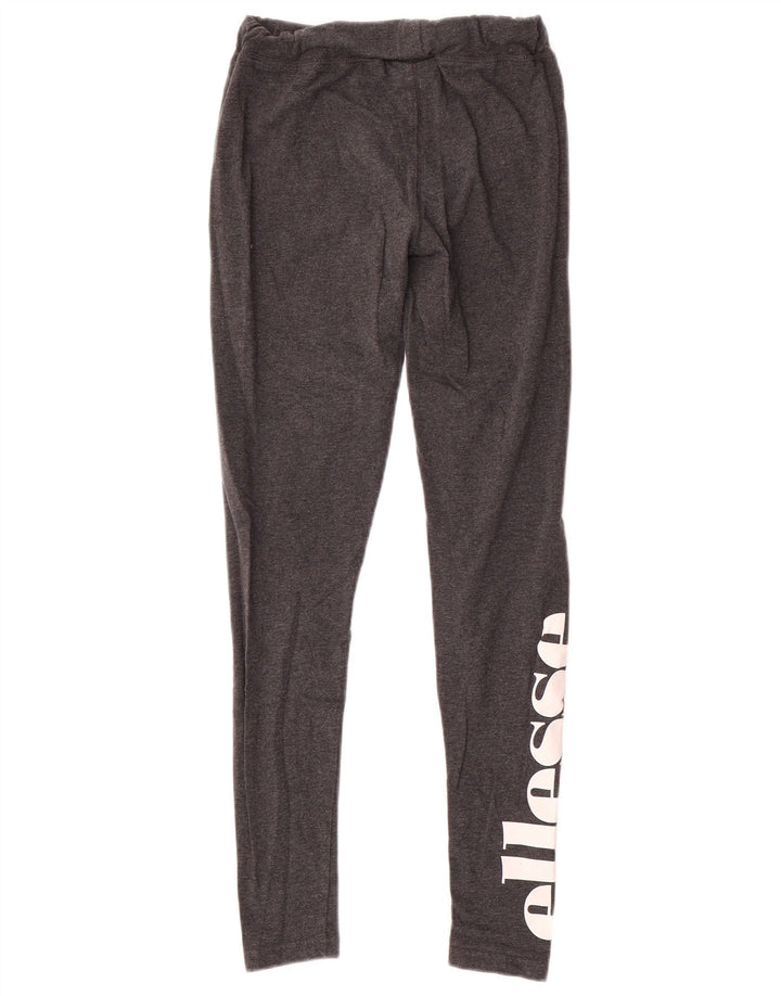 Женские леггинсы с рисунком Ellesse UK 10, маленькие серые, хлопок