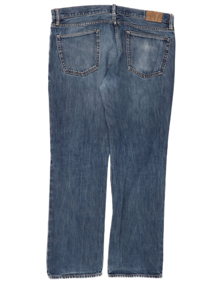 Джинсы мужские прямые Gap W34 L30 синие, хлопок