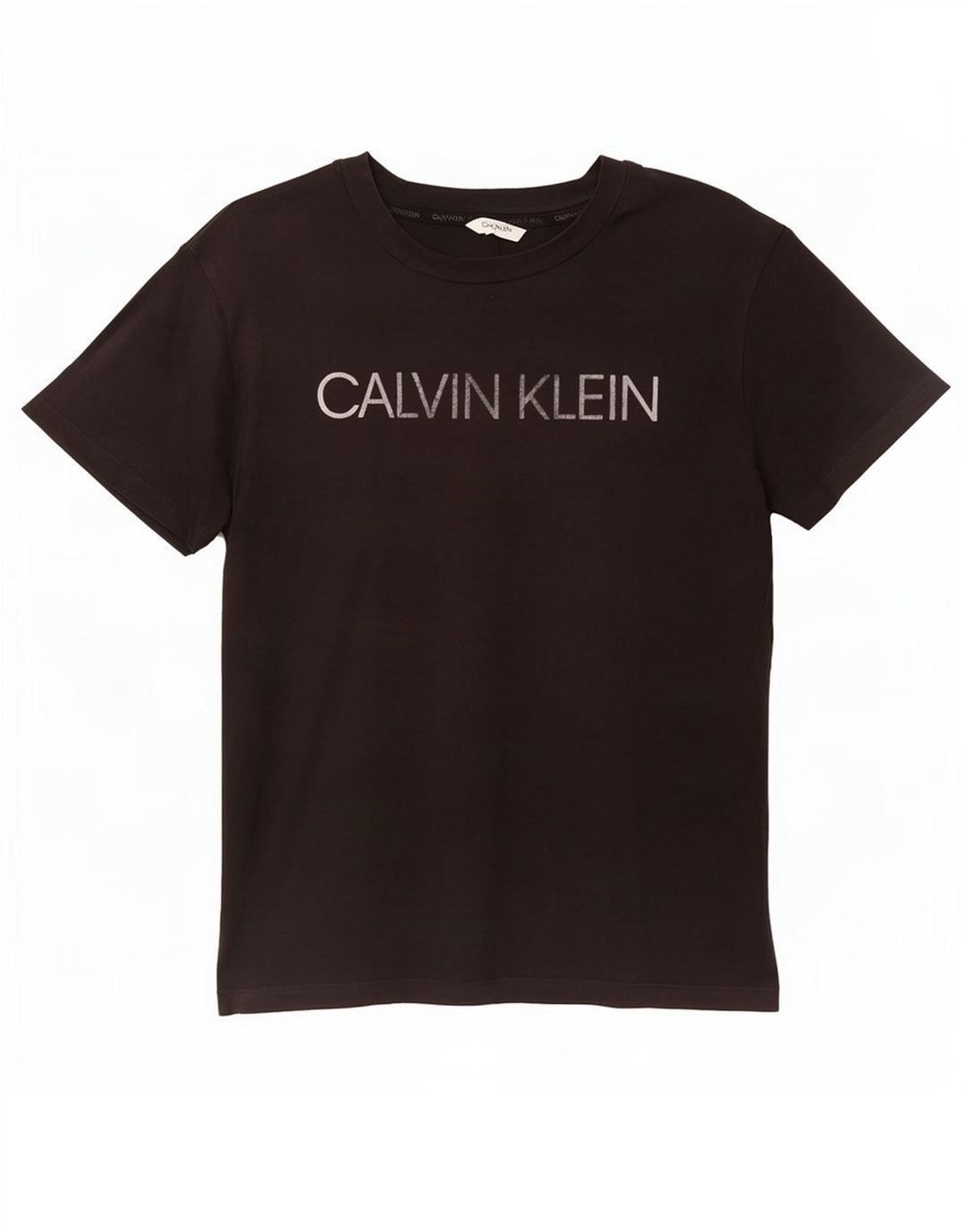 Мужская футболка с рисунком Calvin Klein, средний черный