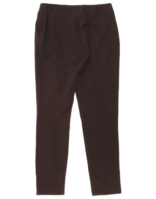 Женские узкие костюмные брюки Topshop UK 6 XS W28 L27, черный полиэстер