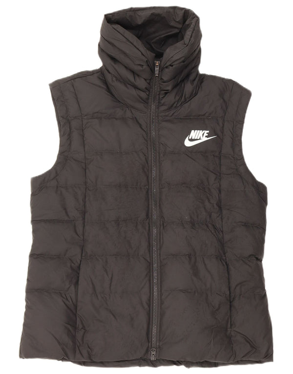 Женский утепленный жилет Nike UK 18 XL, черный полиэстер