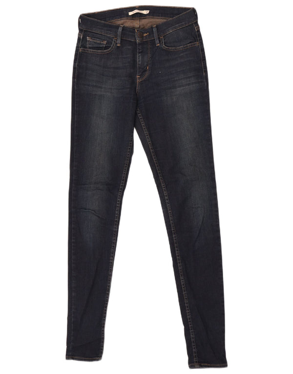 Женские джинсы Levi's 710 Super Skinny W27 L32 Темно-синие, хлопок