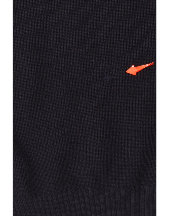 Мужской джемпер Explorer с круглым вырезом IT 50, средний темно-синий, шерсть