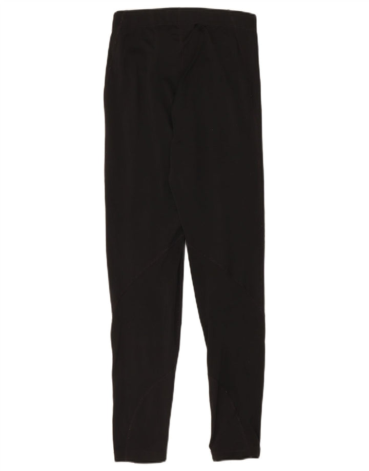 Женские леггинсы Nike Slim Fit UK 14, средний черный полиэстер, спортивные