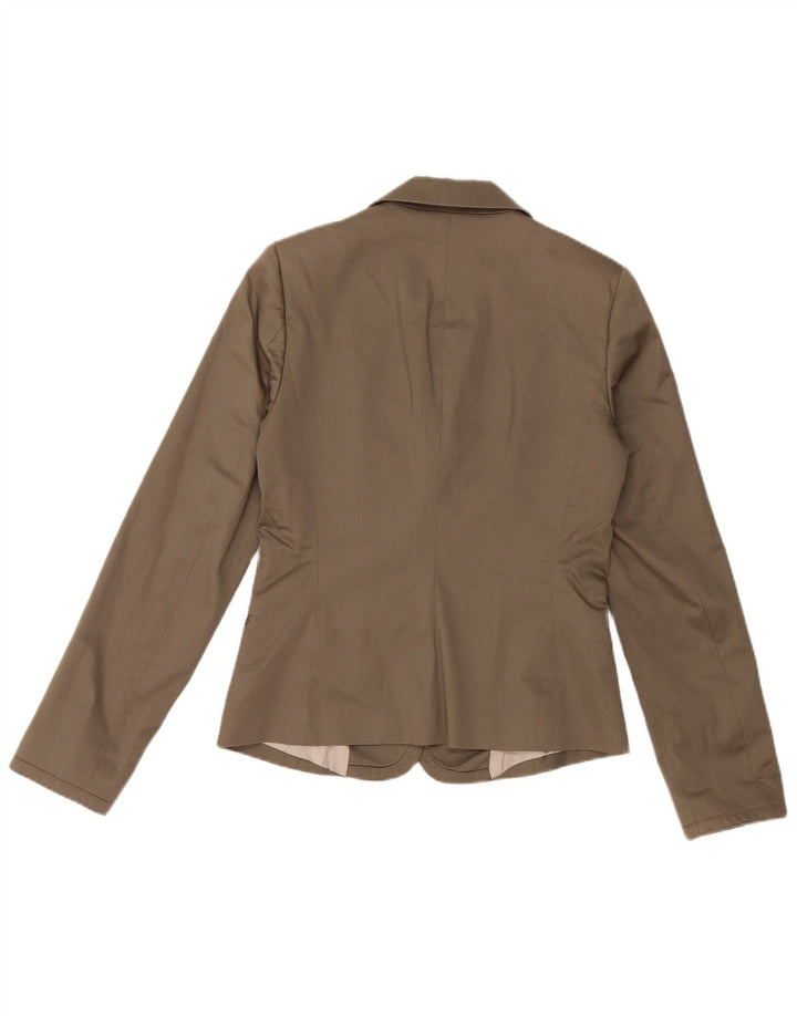 Женский пиджак на 2 пуговицах SISLEY, Великобритания, 8, маленький, серый