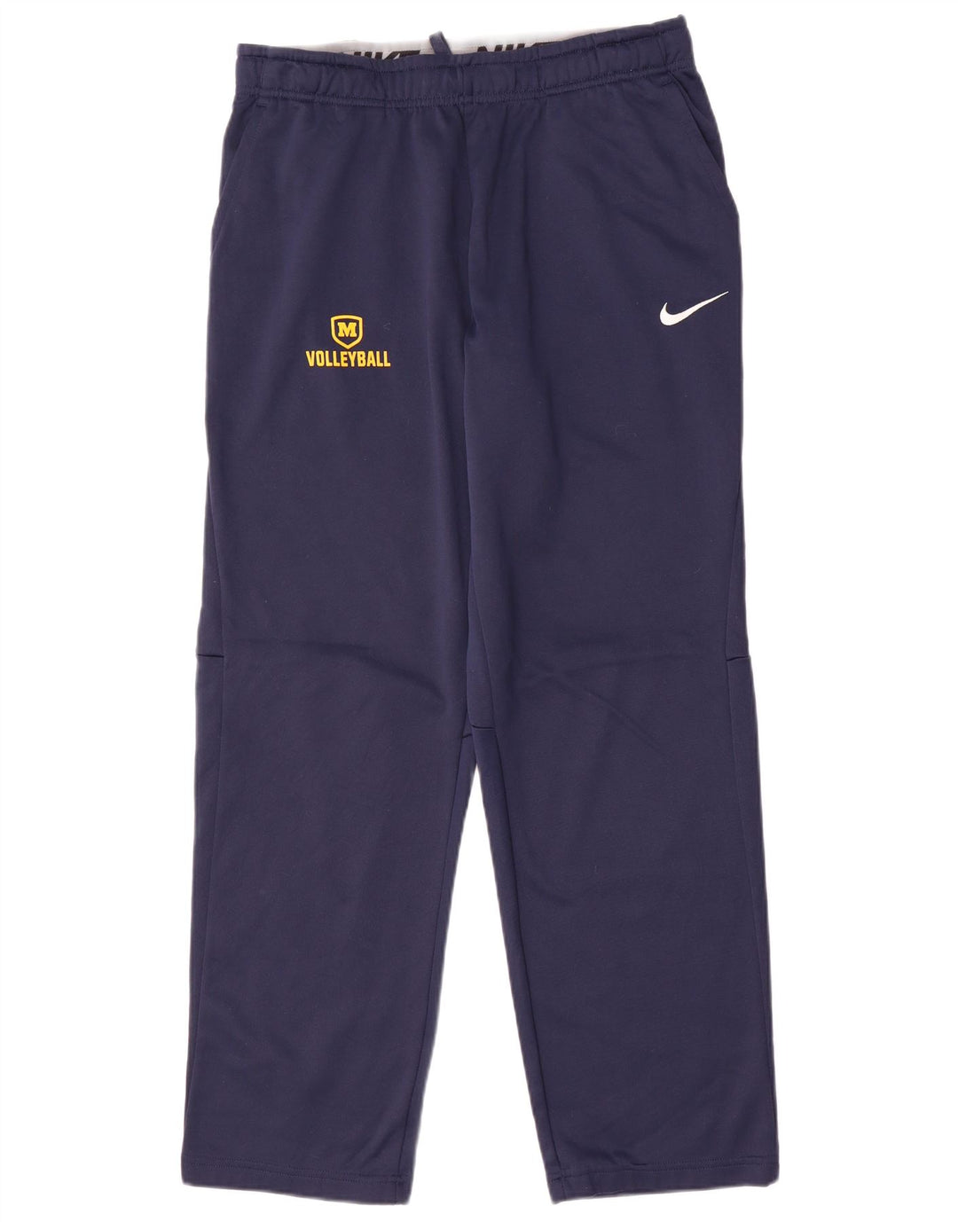 Мужские спортивные брюки Nike Michigan, большие темно-синие брюки из полиэстера