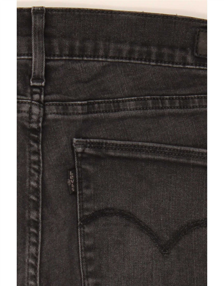 Женские джинсы скинни Levi's W32 L32, черный хлопок
