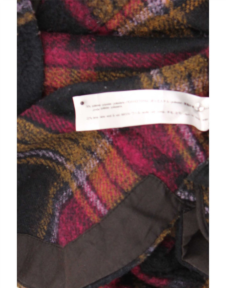 Женская куртка-рубашка Zara UK 14 среднего размера в разноцветную клетку