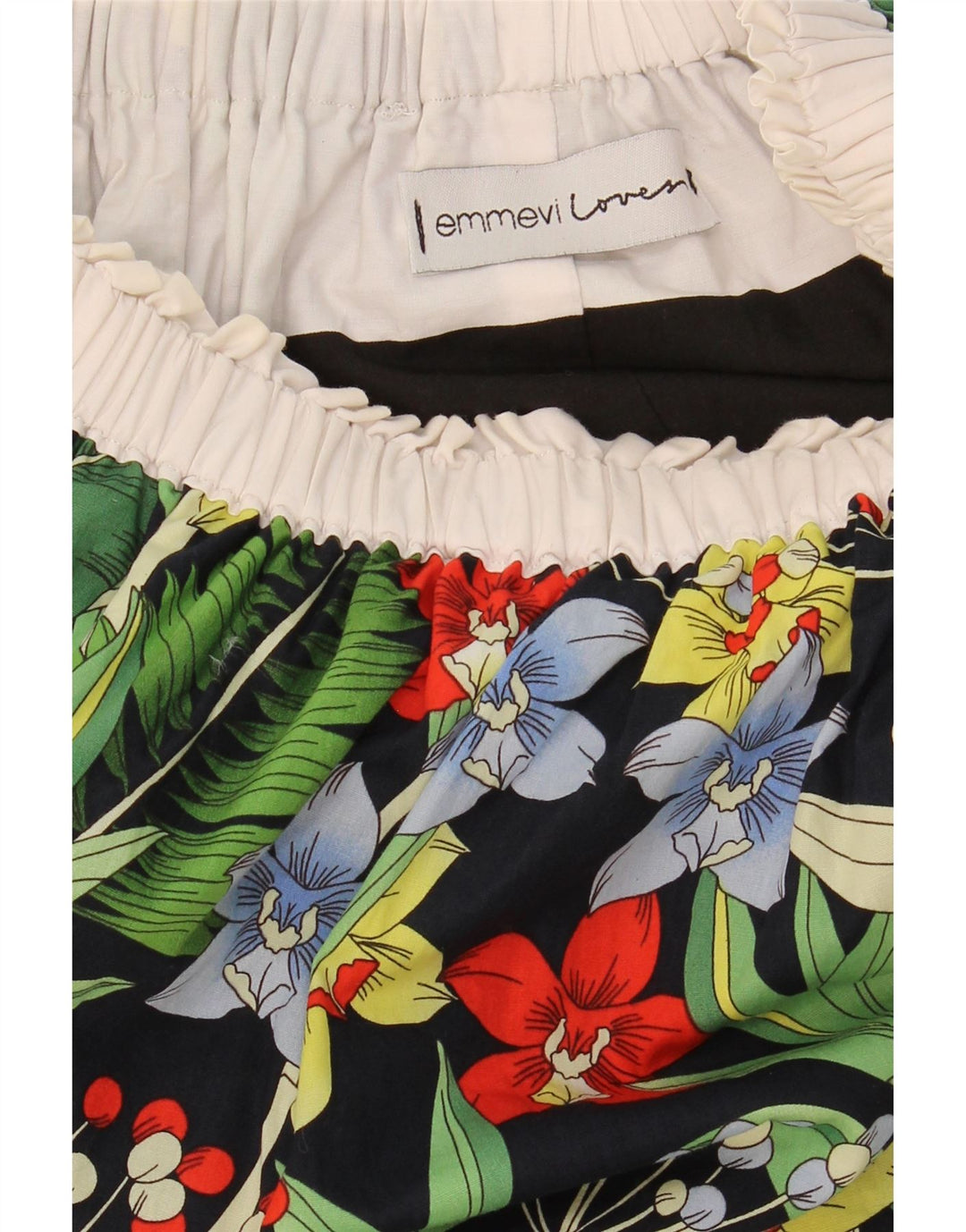 VINTAGE Womens A-Line Skirt W26 Small Multicoloured Floral Vintage Vintage and Second-Hand Vintage from Messina Hembry 
