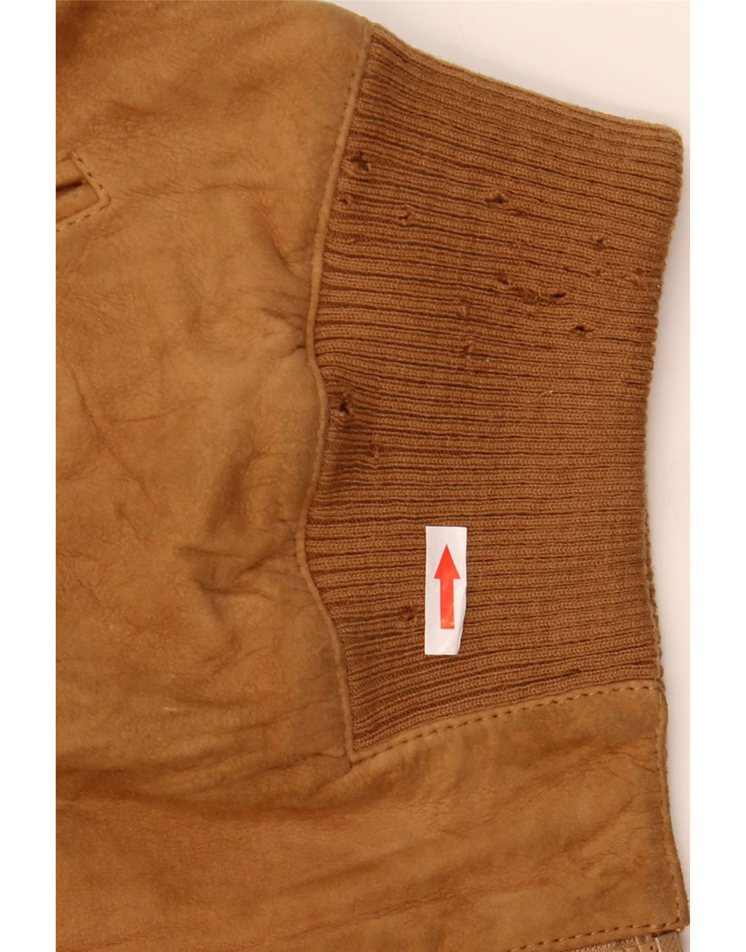 Мужской замшевый бомбер Arpel IT 52 XL Коричневый кожаный