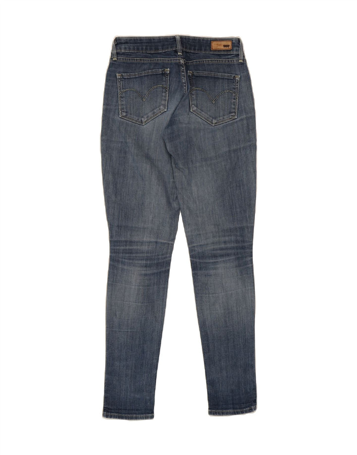 LEVI'S Womens Skinny Jeans W27 L32 Blue Cotton Vintage Levi's and Second-Hand Levi's from Messina Hembry 