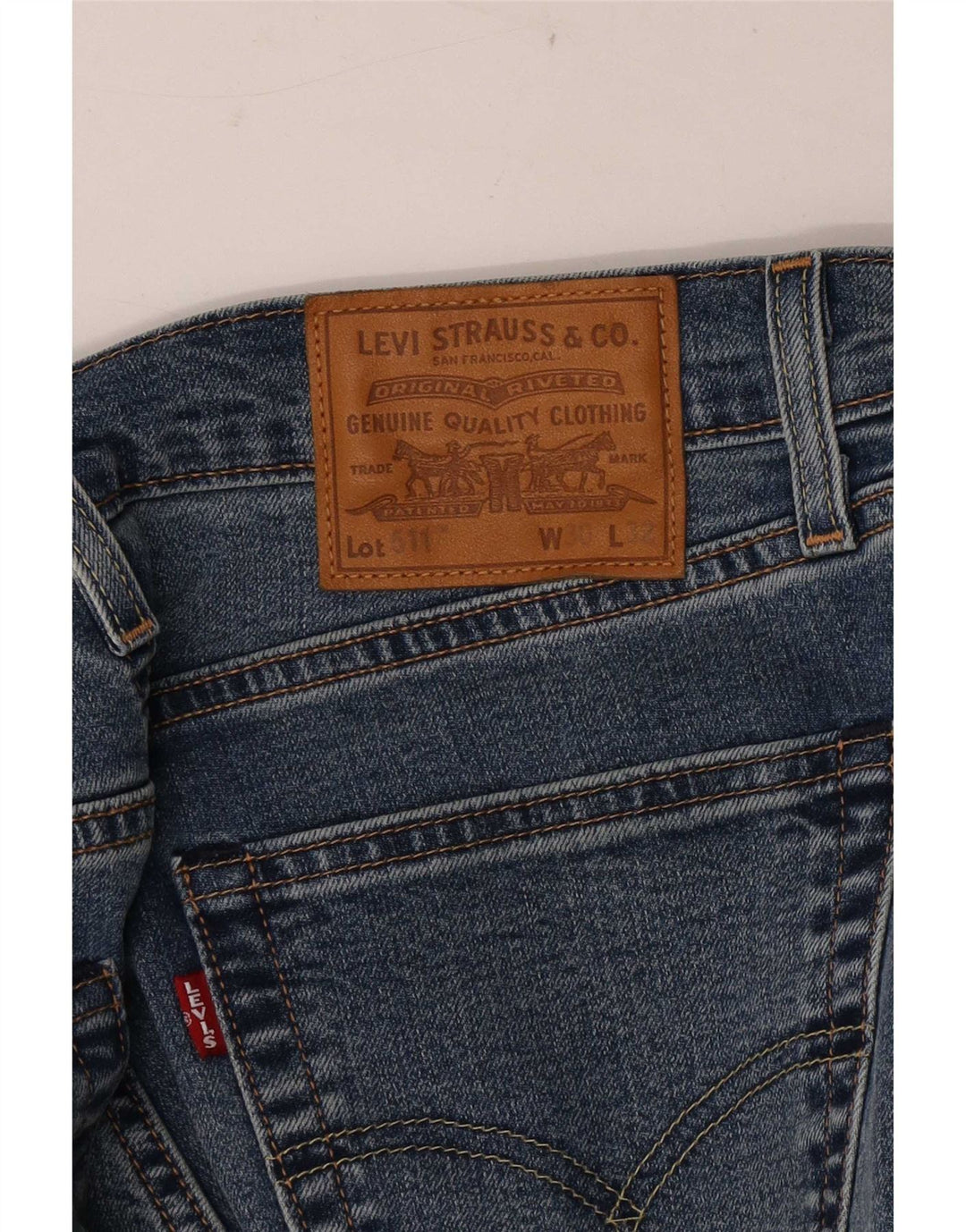 Мужские джинсы Levi's Slim 511 W30 L27 синие