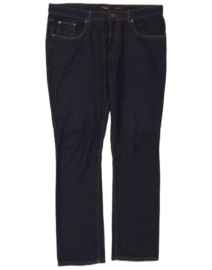 Мужские прямые джинсы PIERRE CARDIN Paris Regular Fit W40 L33 Темно-синие