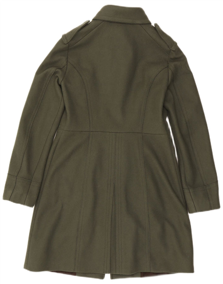 Benetton Женское пальто в стиле милитари IT 44 Medium Green Wool
