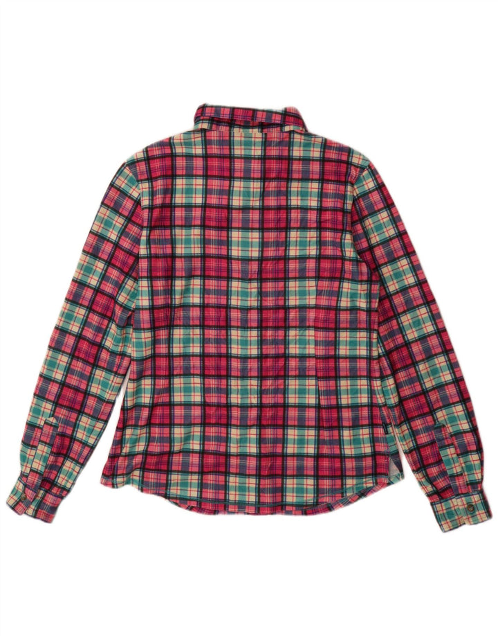 Женская фланелевая рубашка BRUGI UK 14, большая розовая клетка