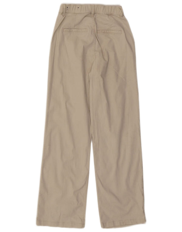 Женские брюки чинос Hollister XS W24 L28 бежевого цвета, хлопок