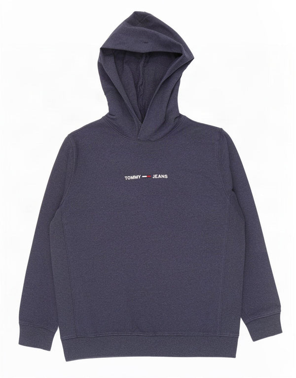 Мужской джемпер с капюшоном Tommy Hilfiger XL, темно-синий, хлопок