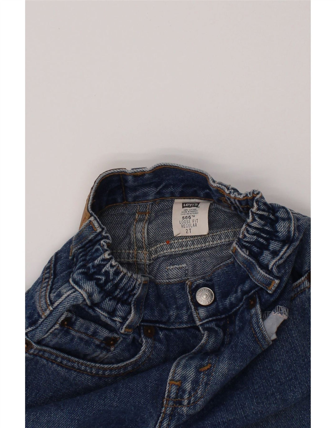 Джинсы LEVI'S Baby Boys 566 Regular Straight 18-24 месяцев W20 L10 синие