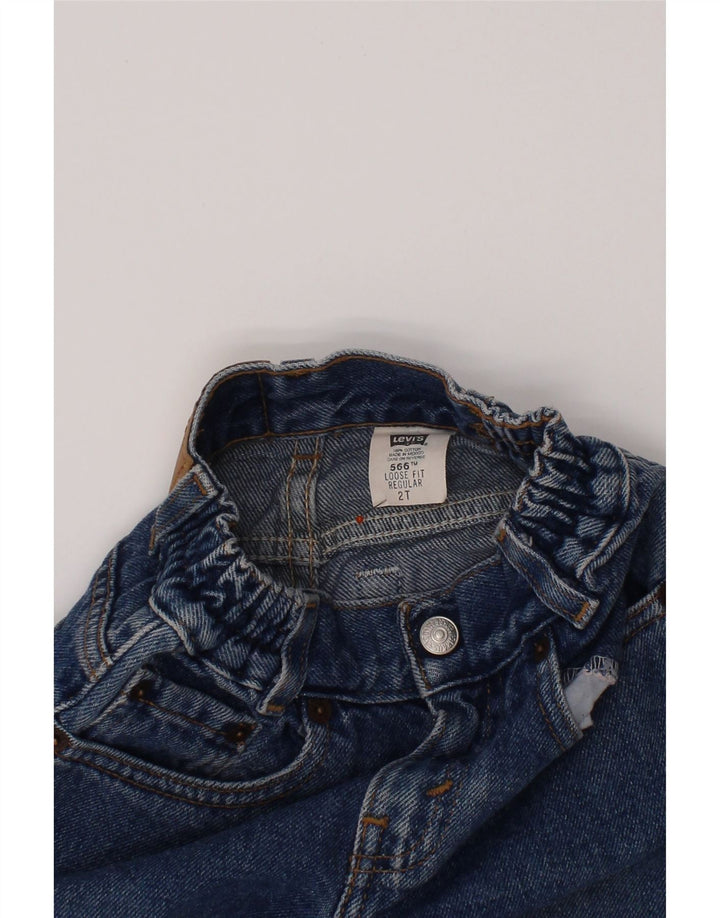 Джинсы LEVI'S Baby Boys 566 Regular Straight 18-24 месяцев W20 L10 синие