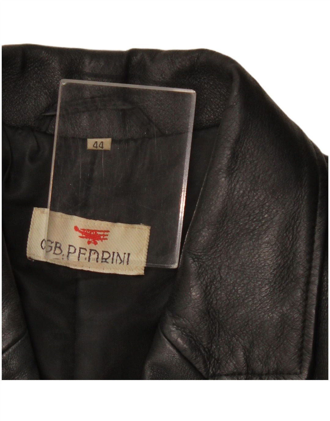 GB.PEDRINI Женская кожаная куртка IT 44 Medium Black Leather